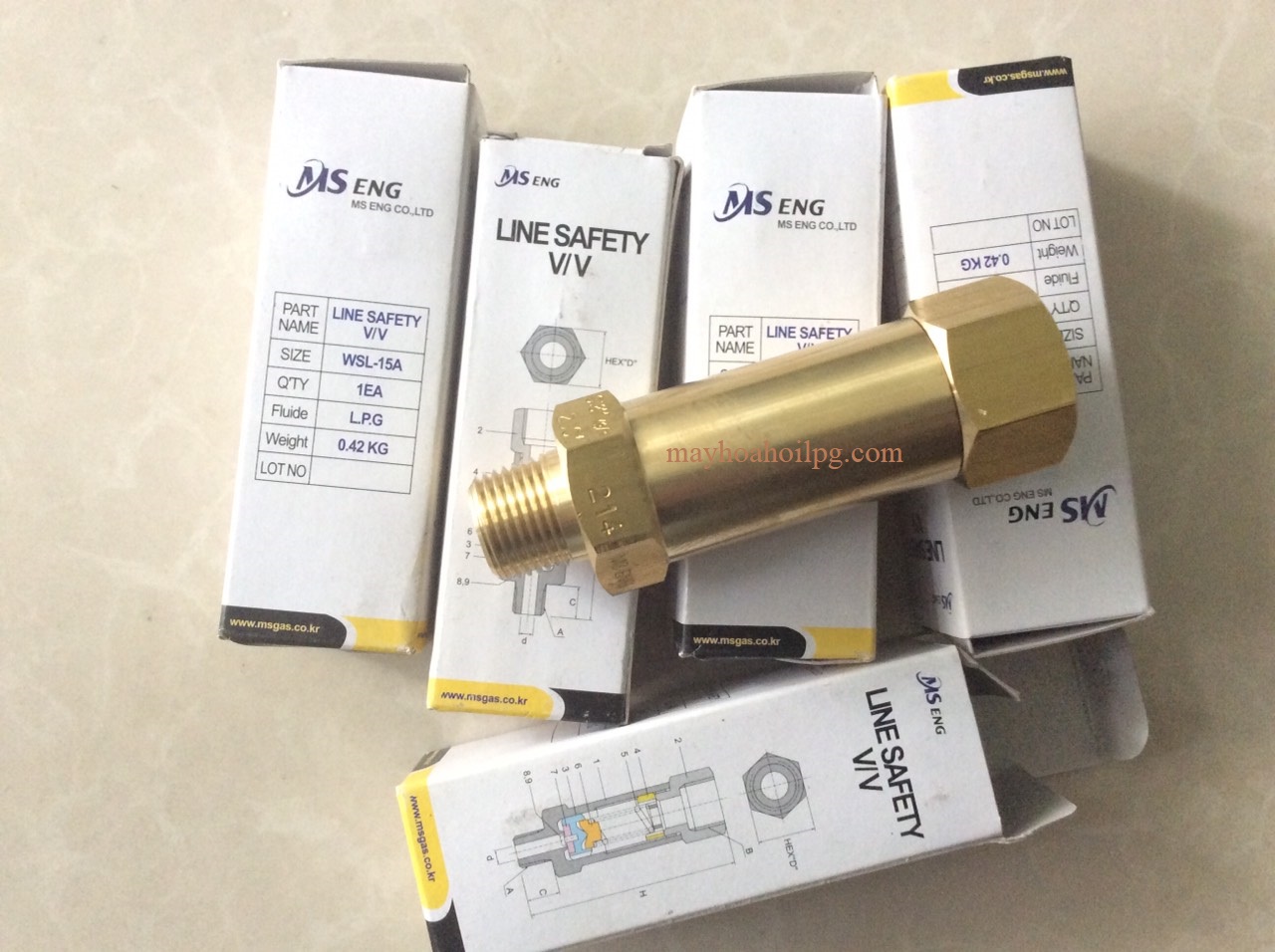 van an toan duong ong MS 15A